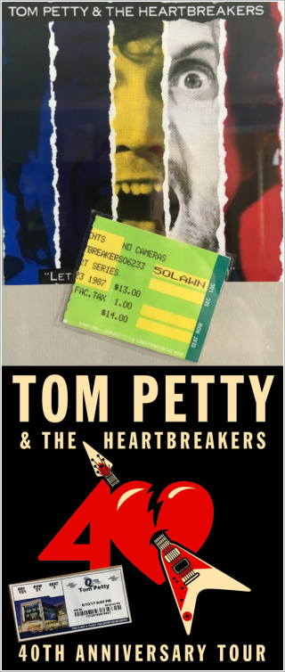 Tom Petty Ticket Stubs :-)